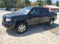 Salvage trucks for sale at Mendon, MA auction: 2008 Honda Ridgeline RTL