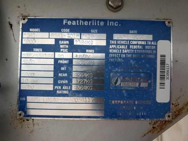 2003 Featherlite Mfg Inc 2003 Featherlite Horse Trai