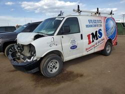 Salvage trucks for sale at Brighton, CO auction: 2020 GMC Savana G2500