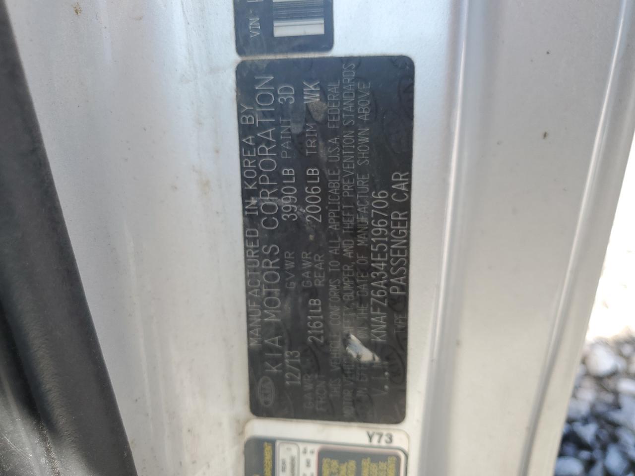 2014 KIA Forte SX