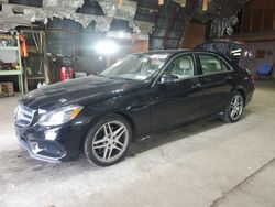 Mercedes-Benz e-Class salvage cars for sale: 2014 Mercedes-Benz E 350 4matic