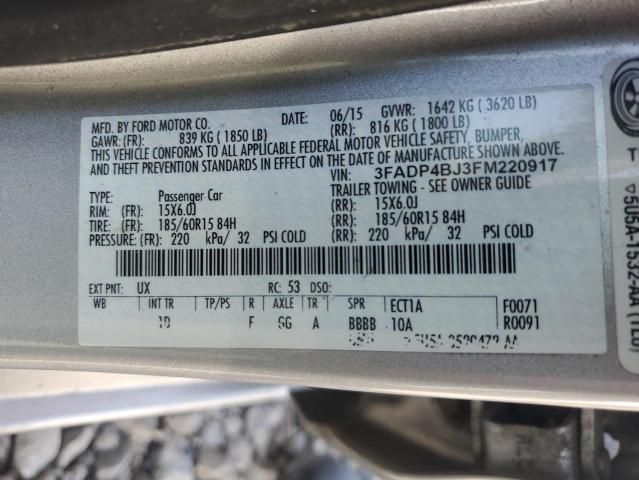 2015 Ford Fiesta SE