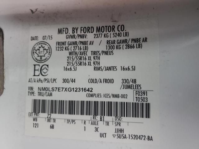 2016 Ford Transit Connect XL