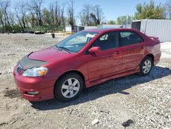 Toyota Corolla salvage cars for sale: 2005 Toyota Corolla CE