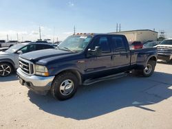 Salvage trucks for sale at Haslet, TX auction: 2002 Ford F350 Super Duty