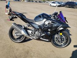 Salvage motorcycles for sale at New Britain, CT auction: 2019 Kawasaki EX400