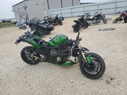 Salvage motorcycles for sale at Taylor, TX auction: 2018 Kawasaki ZX1002 B