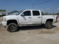 Salvage trucks for sale at Pekin, IL auction: 2011 Chevrolet Silverado K1500 LT