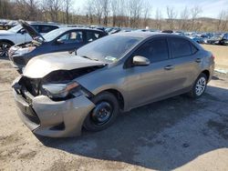 Toyota Corolla salvage cars for sale: 2018 Toyota Corolla L