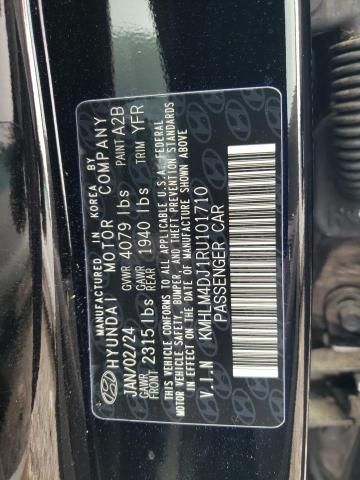 2024 Hyundai Elantra Blue