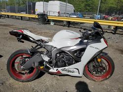 Salvage motorcycles for sale at Waldorf, MD auction: 2025 Kawasaki ZX636 K