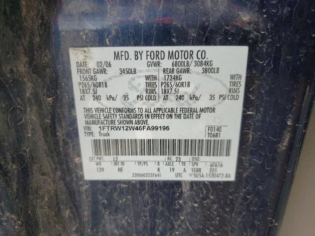 2006 Ford F150 Supercrew