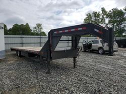 Salvage cars for sale from Copart Spartanburg, SC: 2015 PJ Gooseneck FS322 Equipment Trailer