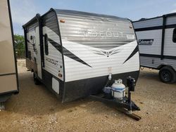 Salvage trucks for sale at San Antonio, TX auction: 2021 Keystone 2021 Dutchman Hideout