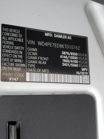 2019 Mercedes-Benz Sprinter 1500/2500