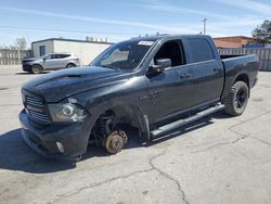 Salvage trucks for sale at Anthony, TX auction: 2016 Dodge RAM 1500 Sport