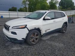 Salvage cars for sale from Copart Gastonia, NC: 2016 Jeep Cherokee Latitude