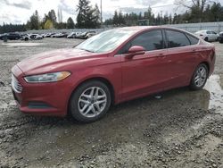 Ford Fusion salvage cars for sale: 2016 Ford Fusion SE