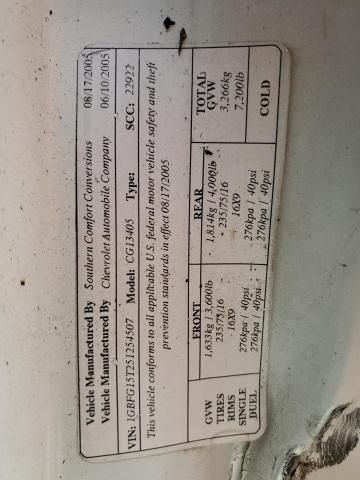 2005 Chevrolet Express G1500