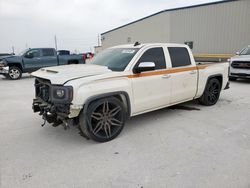 Salvage cars for sale from Copart Haslet, TX: 2015 GMC Sierra C1500 SLT