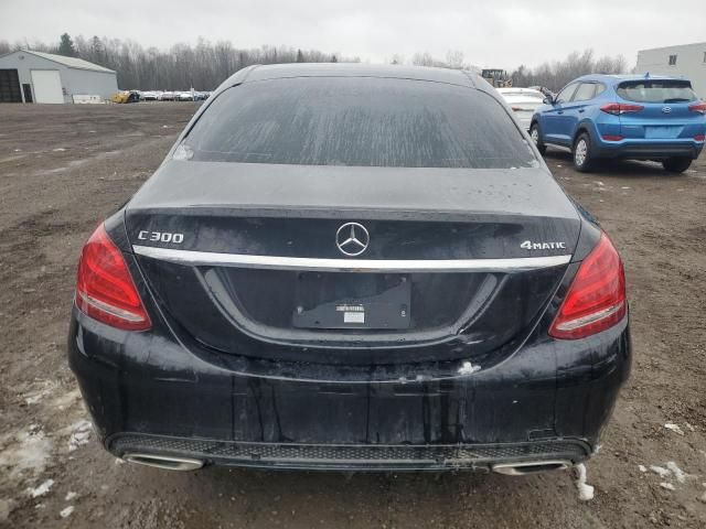 2018 Mercedes-Benz C 300 4matic