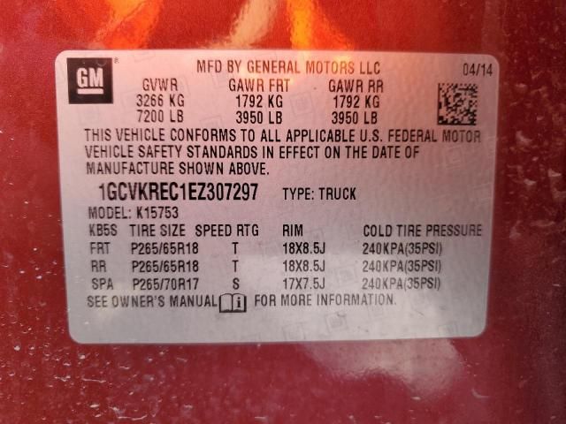 2014 Chevrolet Silverado K1500 LT