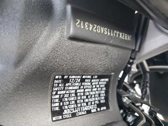 2025 Kawasaki ZX636 K