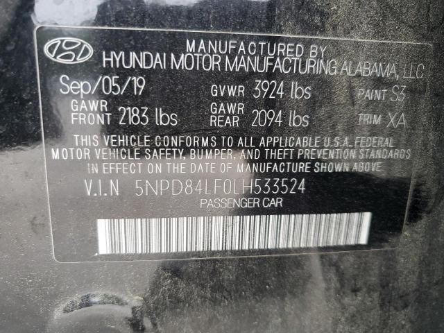 2020 Hyundai Elantra SEL