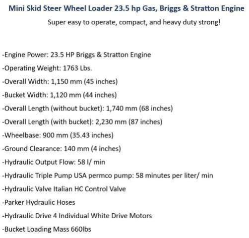2025 Other 2025 'OTHER Heavy EQUIPMENT' Skid Steer