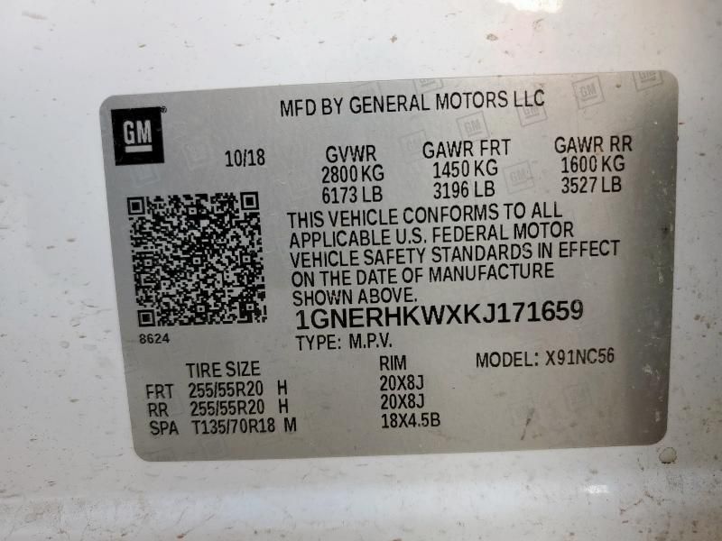 2019 Chevrolet Traverse LT