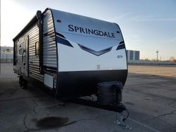 2022 Springdale/ Sprinter Travel Trailer en venta en Moraine, OH