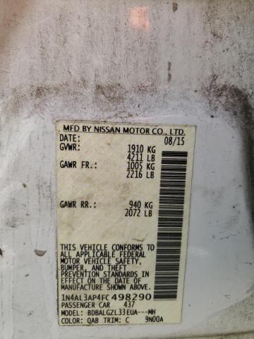 2015 Nissan Altima 2.5