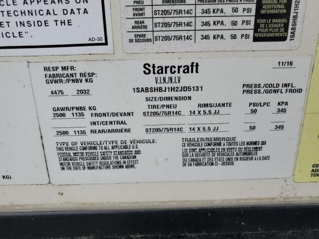 2017 Starcraft Travelstar