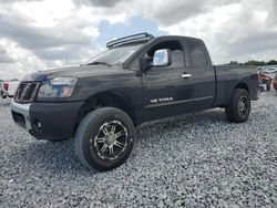 Salvage trucks for sale at Arcadia, FL auction: 2005 Nissan Titan XE