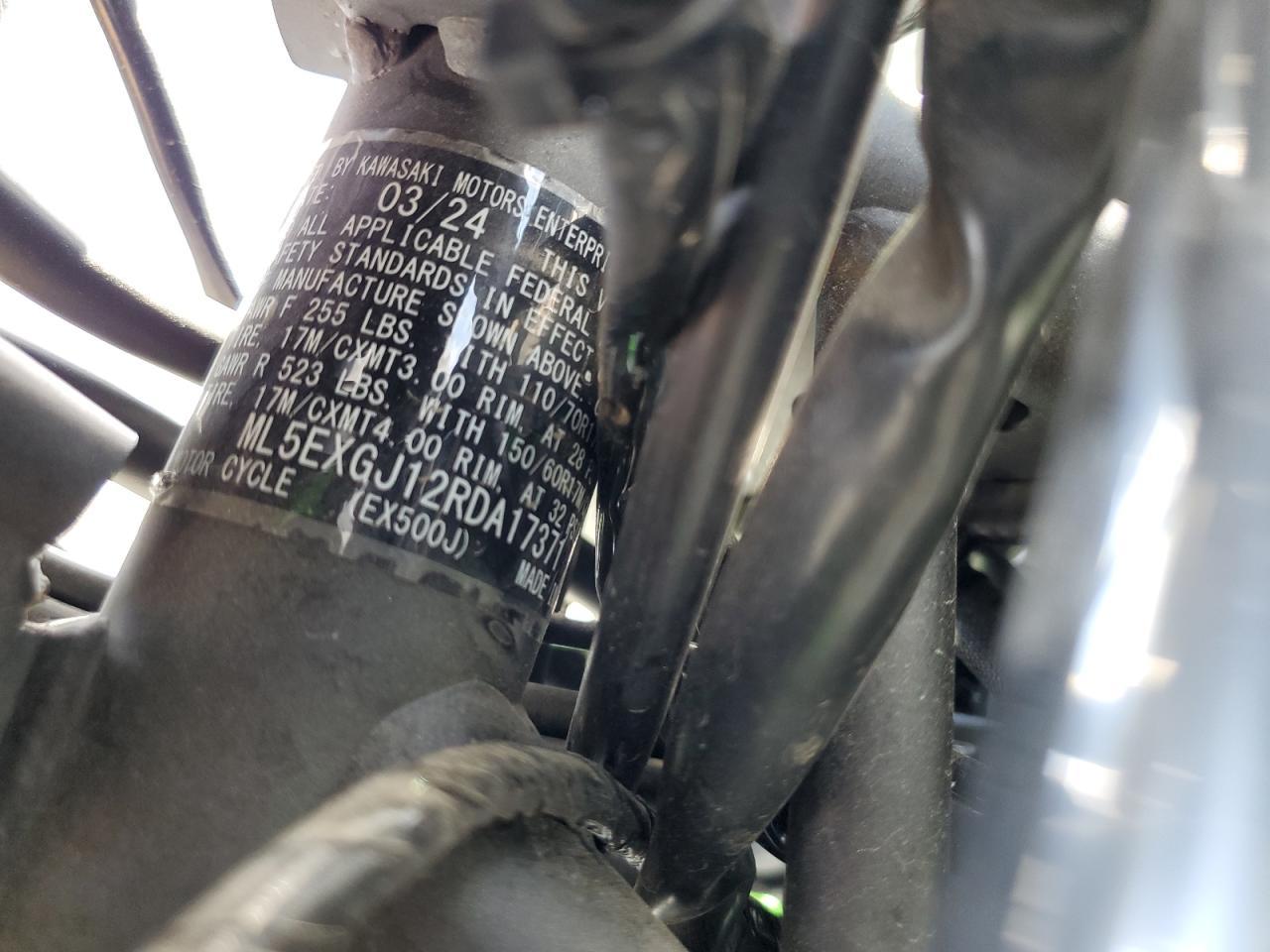 2024 Kawasaki EX500 A