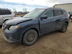 Salvage cars for sale from Copart Rocky View County, AB: 2016 Nissan Rogue S