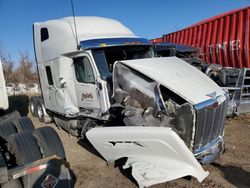 Salvage trucks for sale at Rapid City, SD auction: 2023 Peterbilt 579 Semi Truck