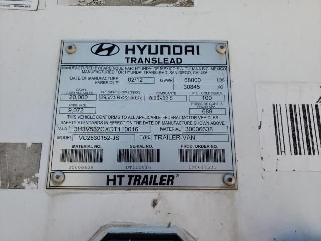 2013 Hyundai Trailer