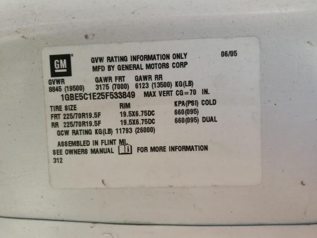 2005 Chevrolet C5500 C5C042