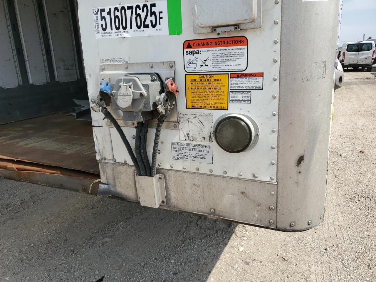 2019 Utility VS2DX DRY Van Trailer