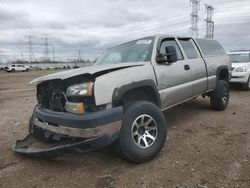 Salvage trucks for sale at Elgin, IL auction: 2003 Chevrolet Silverado C2500 Heavy Duty