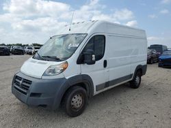 Salvage trucks for sale at Wilmer, TX auction: 2018 Dodge RAM Promaster 2500 2500 High