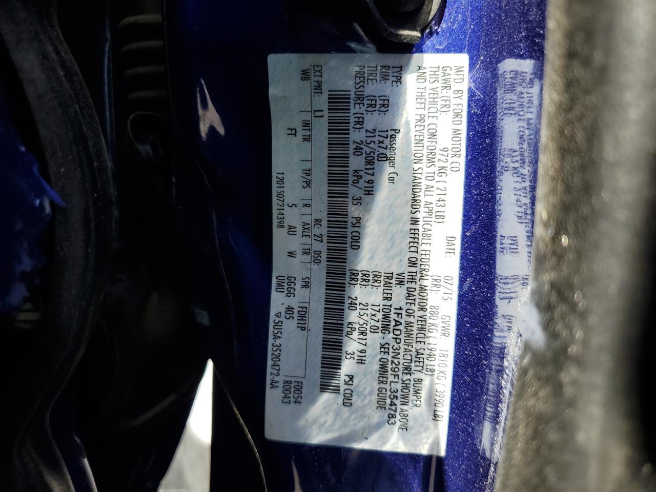 2015 Ford Focus Titanium