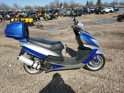 Salvage motorcycles for sale at Central Square, NY auction: 2012 Dongfang Scooter