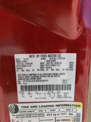 2013 Ford F150 Supercrew