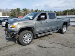 Salvage trucks for sale at Exeter, RI auction: 2017 GMC Sierra K2500 Denali