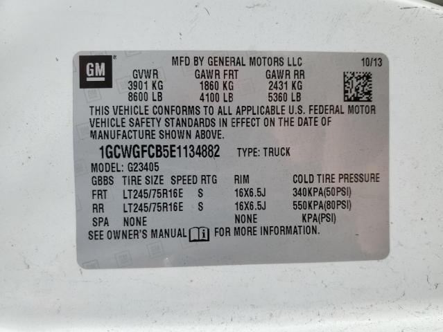 2014 Chev Express G2500