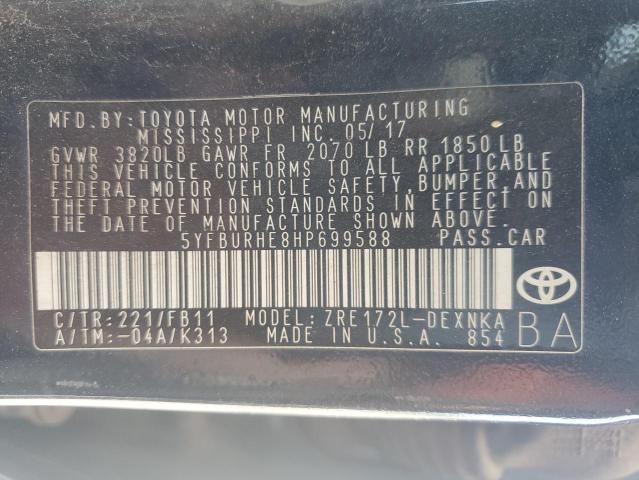 2017 Toyota Corolla L