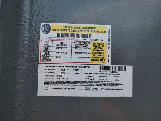 2025 Other 2025 SURE-TRAC ST10224DOT2A-GN-176  Tilt Deck Equi