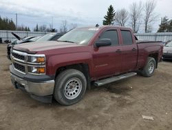 Salvage trucks for sale at Bowmanville, ON auction: 2014 Chevrolet Silverado K1500